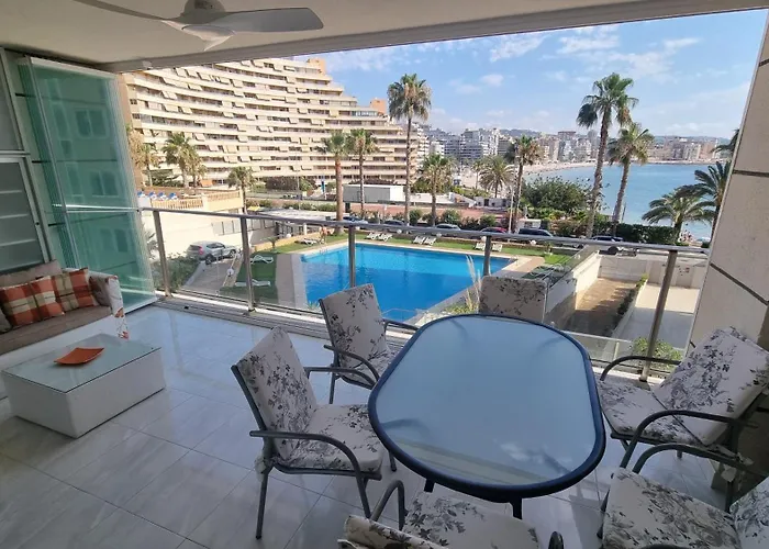 Apartamento Magic - 1st Line, Seaview, Pool & Parking Ifach